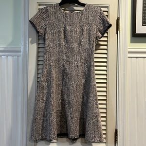 DKNY Pink and Black A line dress